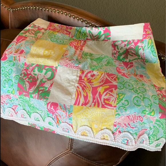 Lilly Pullitzer skort! Beautiful colors-Worn once! - Picture 1 of 5